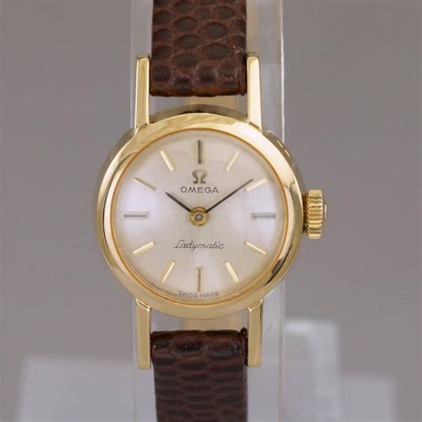 vintage omega ladymatic gold watch|old omega watches 1960s.